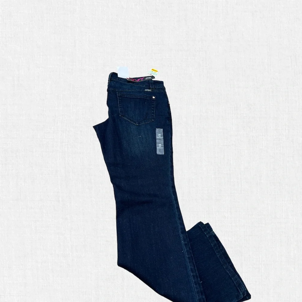 Boot Cut Short Sleek Tailored Fit Through Hip & Thighs Regular Fit Jeans by INC